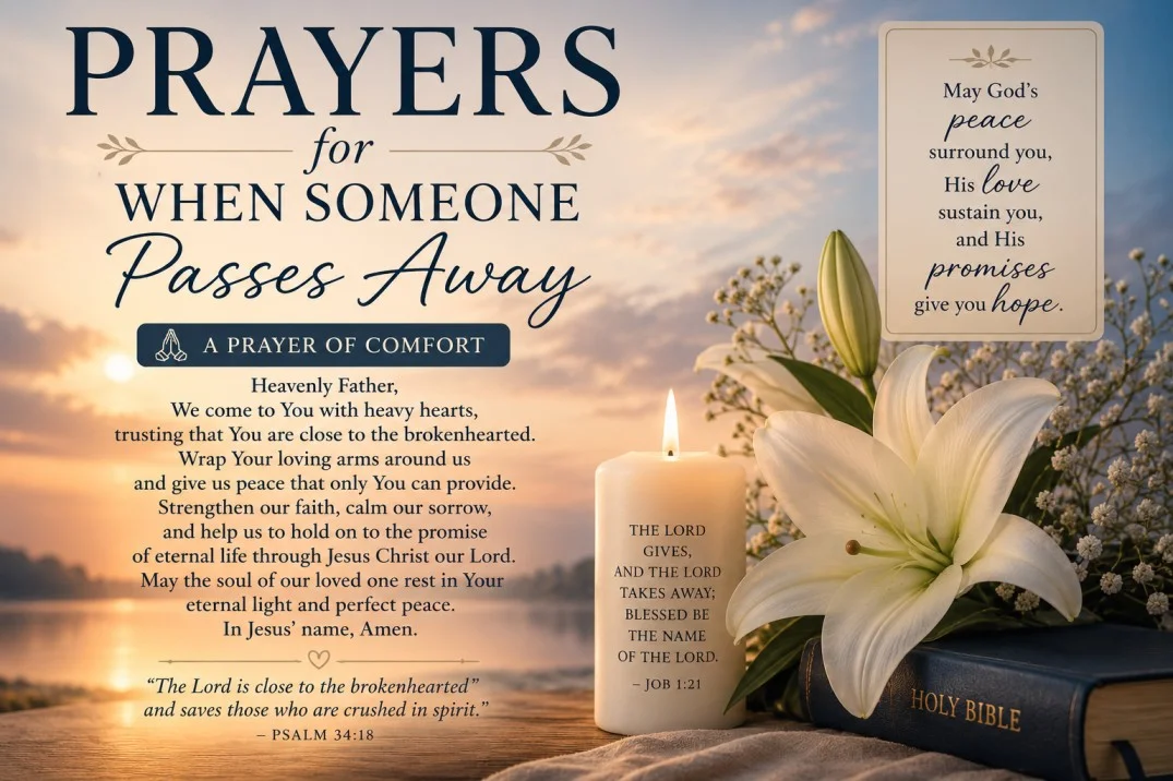 Prayers for When Someone Passes Away