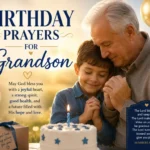 Birthday Prayers for Grandson