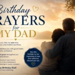 Birthday Prayers for My Dad