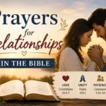 Prayers for Relationships in the Bible