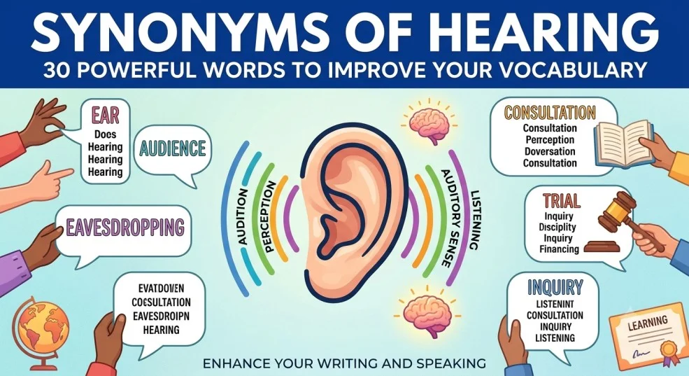 Synonyms of Hearing