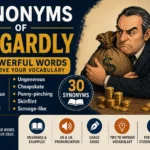 Synonyms of Niggardly