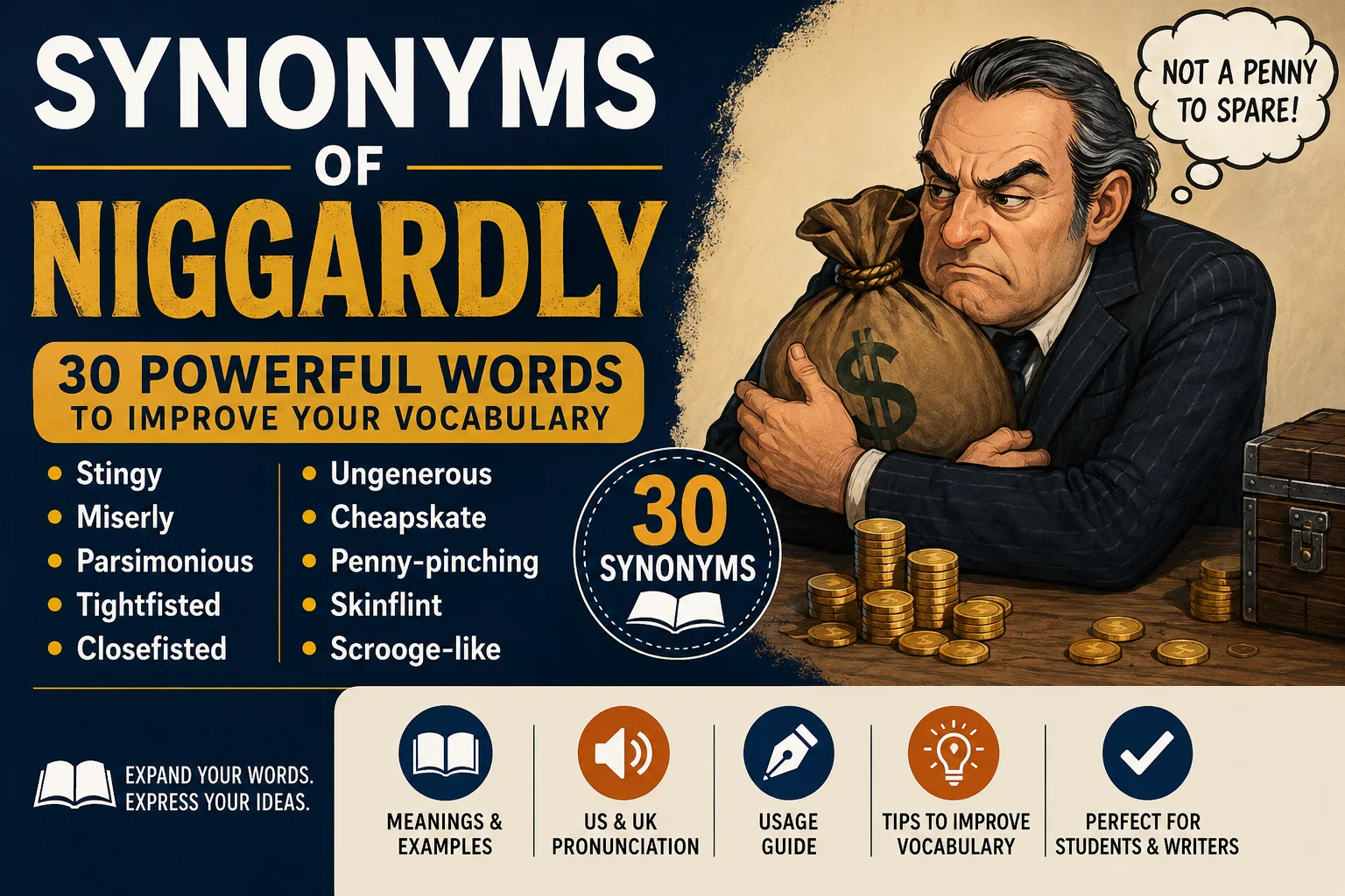 Synonyms of Niggardly