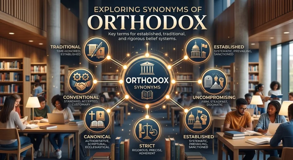 Synonyms of Orthodox