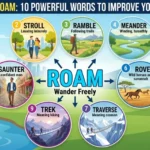 Synonyms of Roam