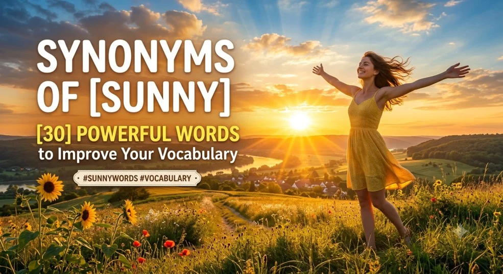 Synonyms of Sunny