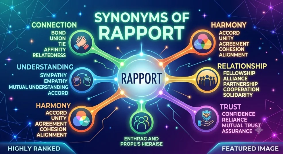 Synonyms of Rapport